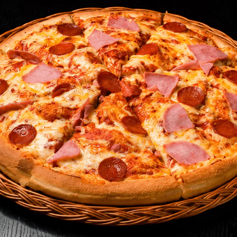 14. 1001 Natt - 3 Valg, pizza med tre ingredienser du velger selv