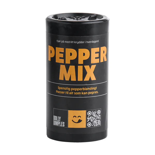 Dollys Delish Peppermix, pepperblanding i svart boks