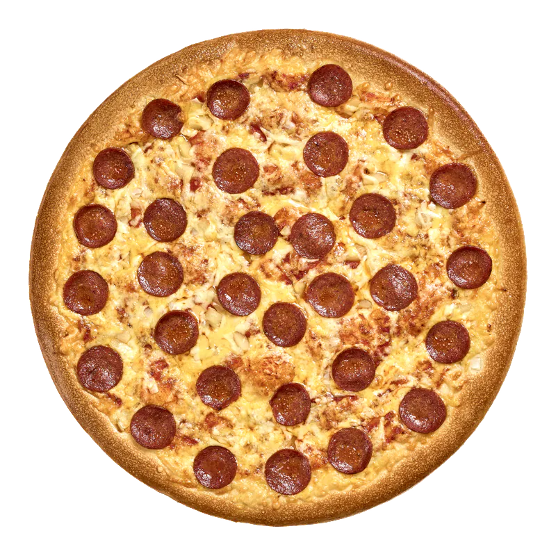 12. Dolly's Choice med pepperoni, løk og ananas